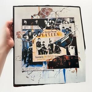 Vintage 1996 Apple Corps The Beatles Anthology Authentic Tin Sign Merchandise